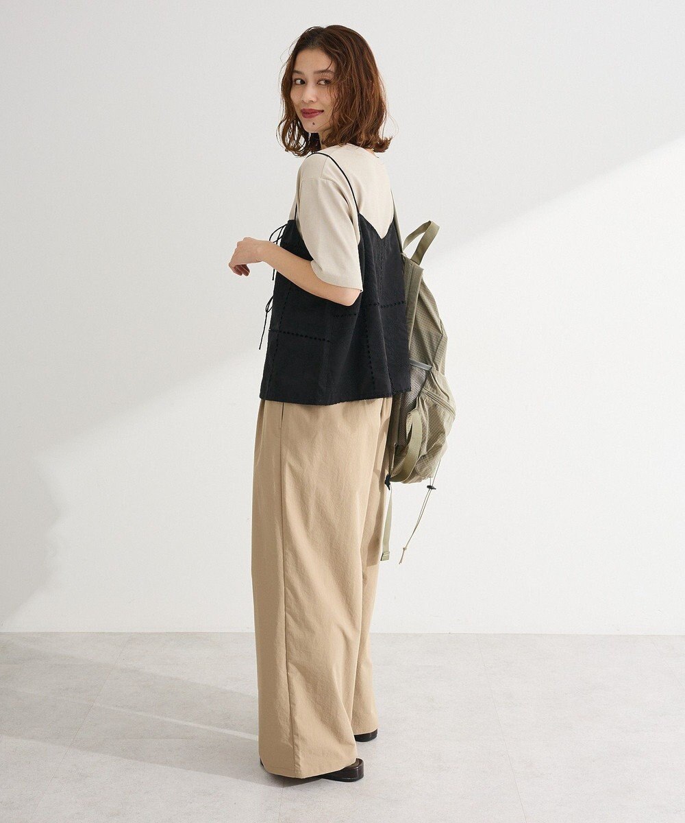 Green Parks 前後２ＷＡＹレース刺繍ビスチェ 