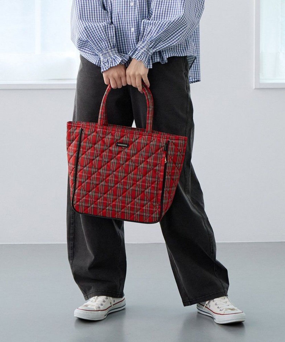 ROOTOTE 3618【自立・底板入り】EU.デリ.チェックキルト-C 