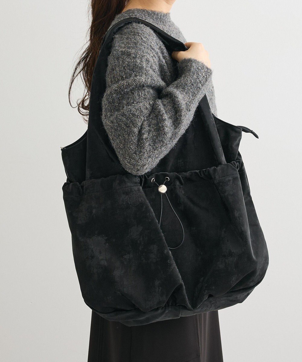 Green Parks ａｎｄｍｉｋｋａ．合皮ドロストバルーンバック 