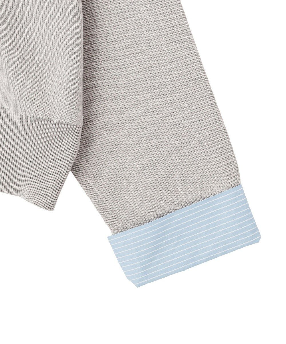 earth music&ecology フェイクレイヤードカーディガン 