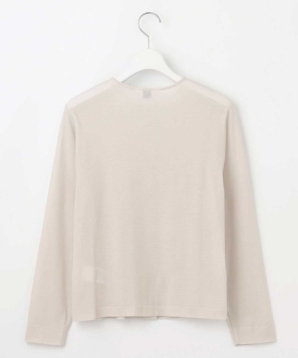 J.PRESS LADIES L シアータックフライス カーディガン 