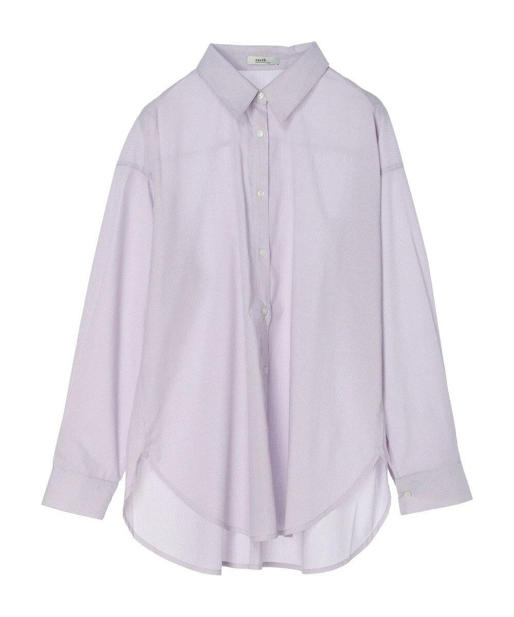 earth music&ecology ＴＲキュプラレギュラーシャツ 