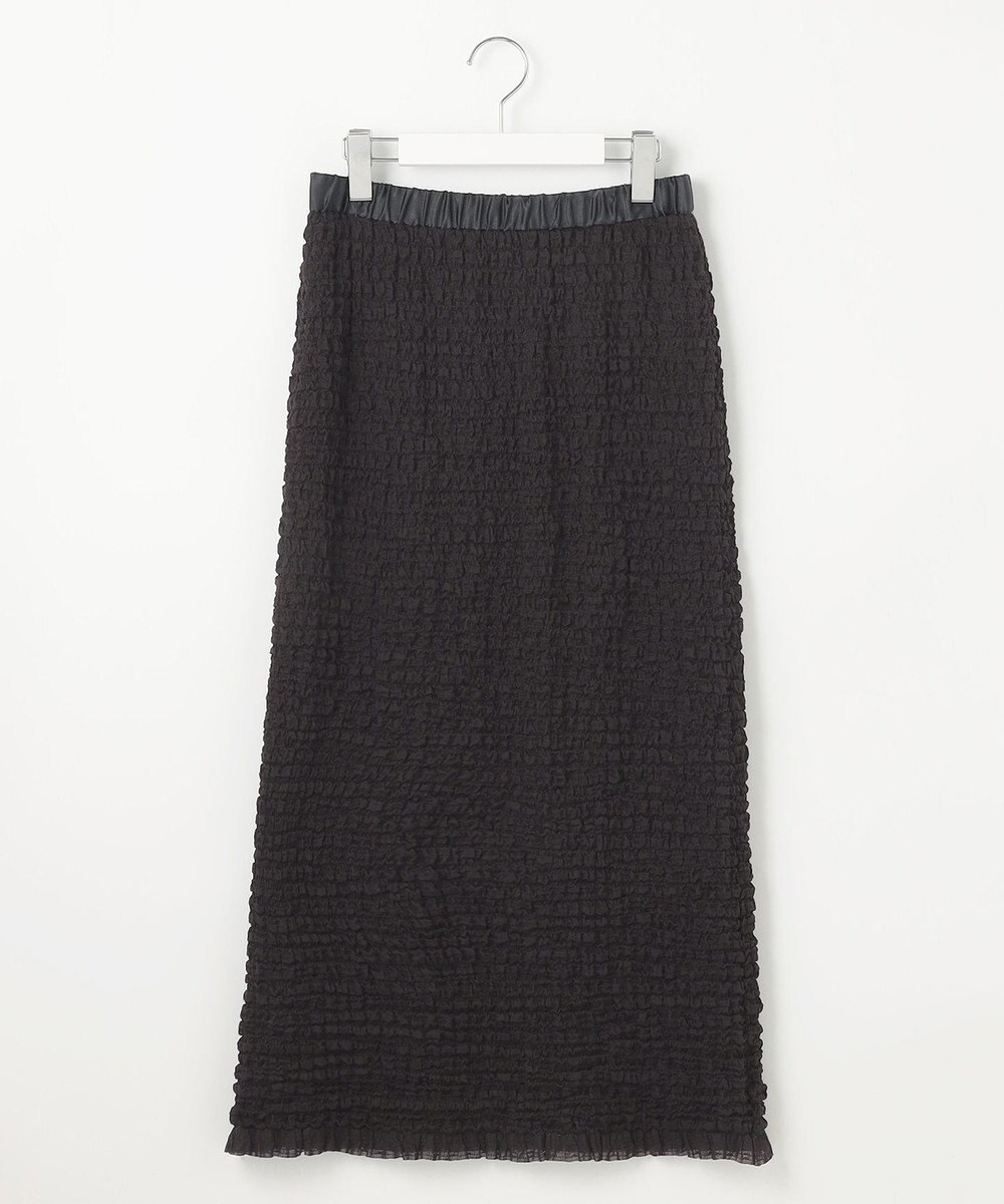 23区 L 【GOLD LABEL】シュリンクレース スカート 