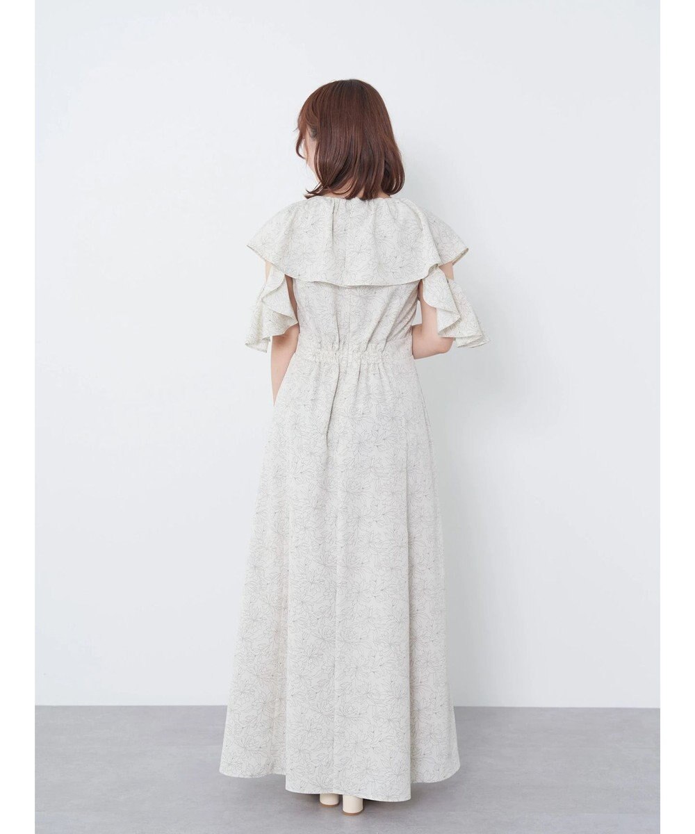 earth music&ecology ２ＷＡＹ　フリルスリーブワンピース 