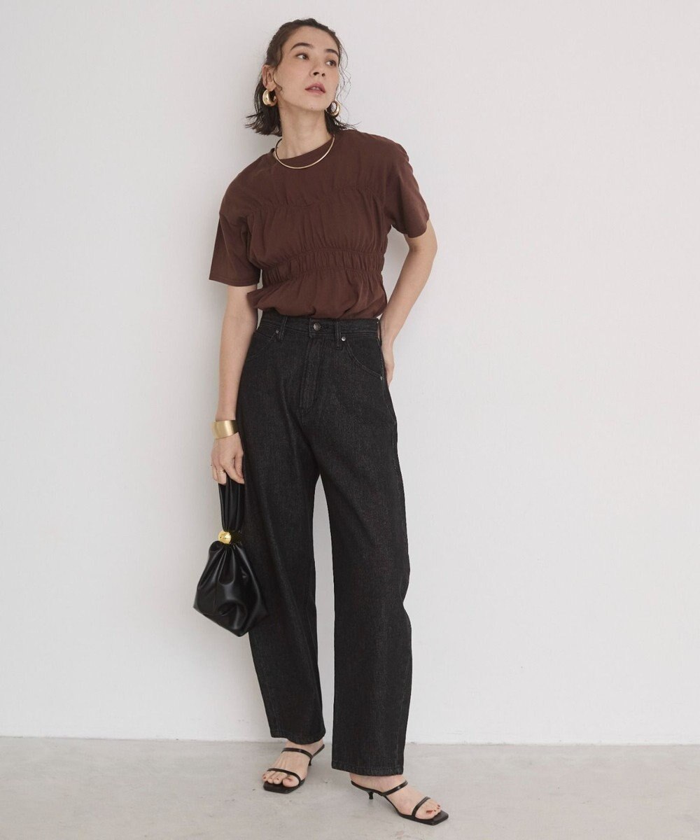 WEGO 【ANGIE VINTAGE/SMLサイズ展開】カーブデニムパンツ 