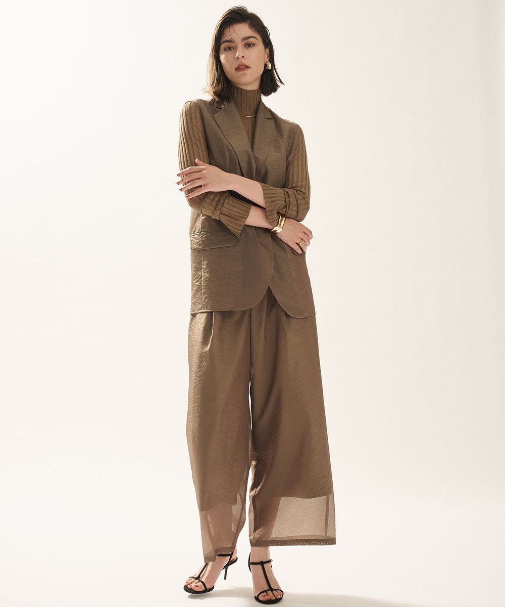 uncrave シアーニット コンビトップス 