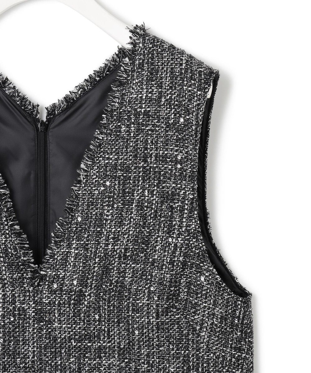 ICB 【CLASSY.1月号掲載】スパングルツイード ジャンパースカート 