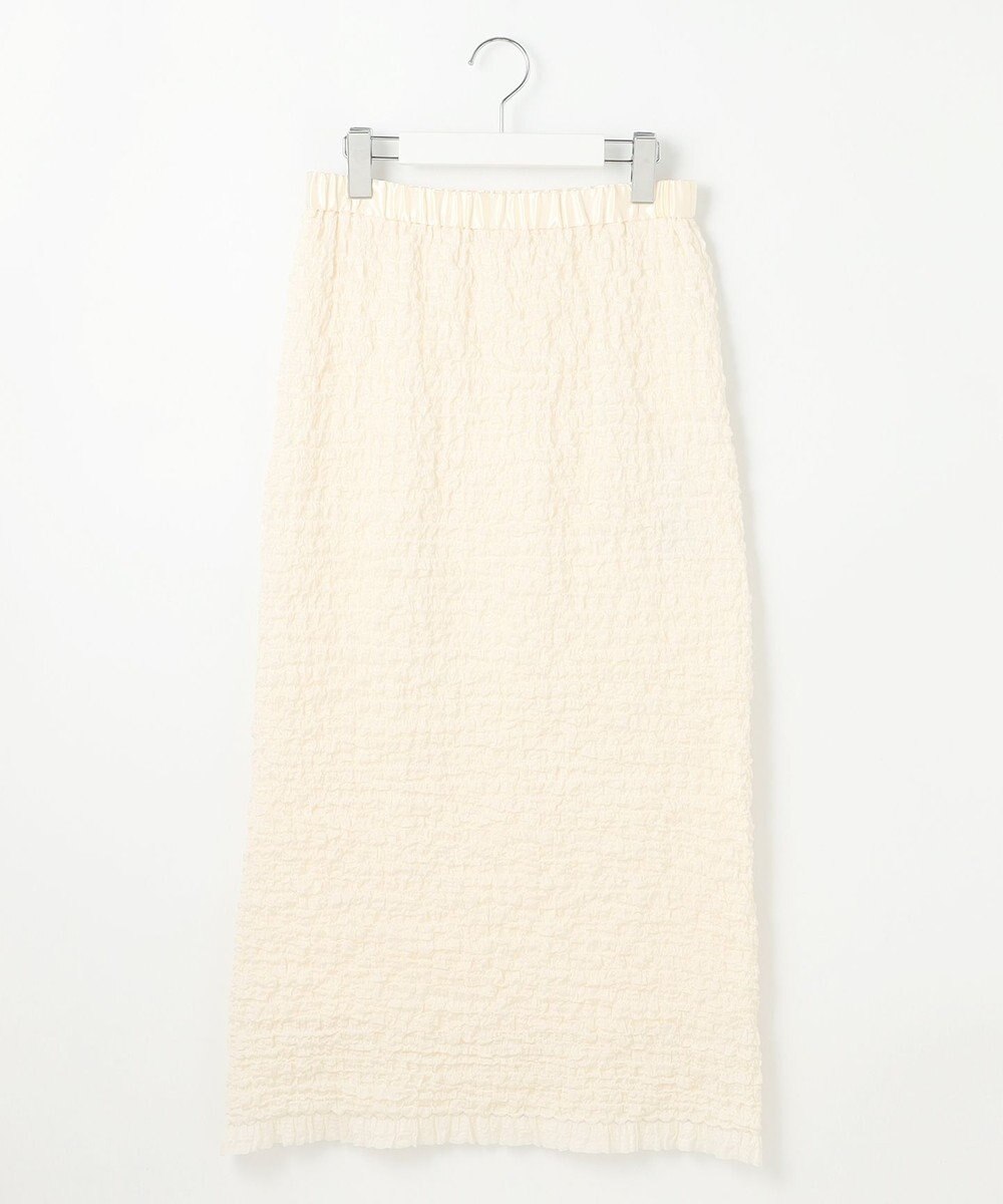 23区 L 【GOLD LABEL】シュリンクレース スカート 