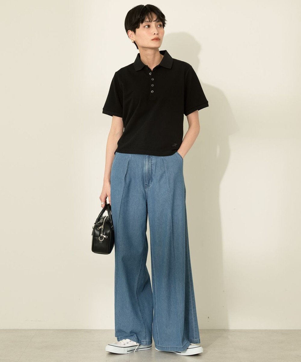 AMERICAN HOLIC ライトオンススーパーワイドデニム 