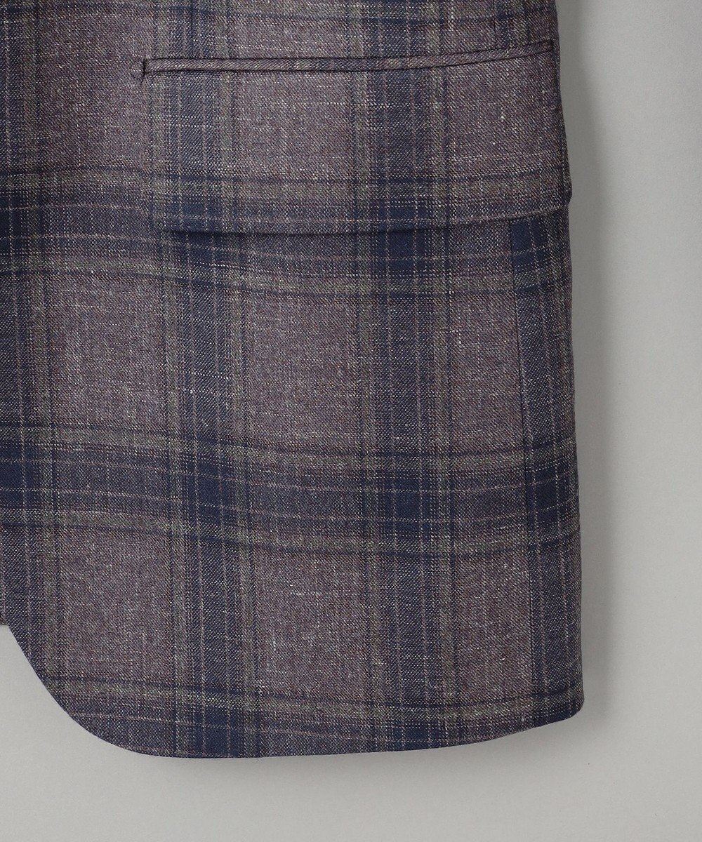 GOTAIRIKU 【DELFINO】シルクリネンライトツイード ジャケット 