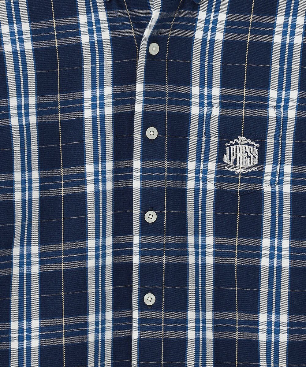 J.PRESS KIDS 【140-170cm】ストライプ＆チェック シャツ 