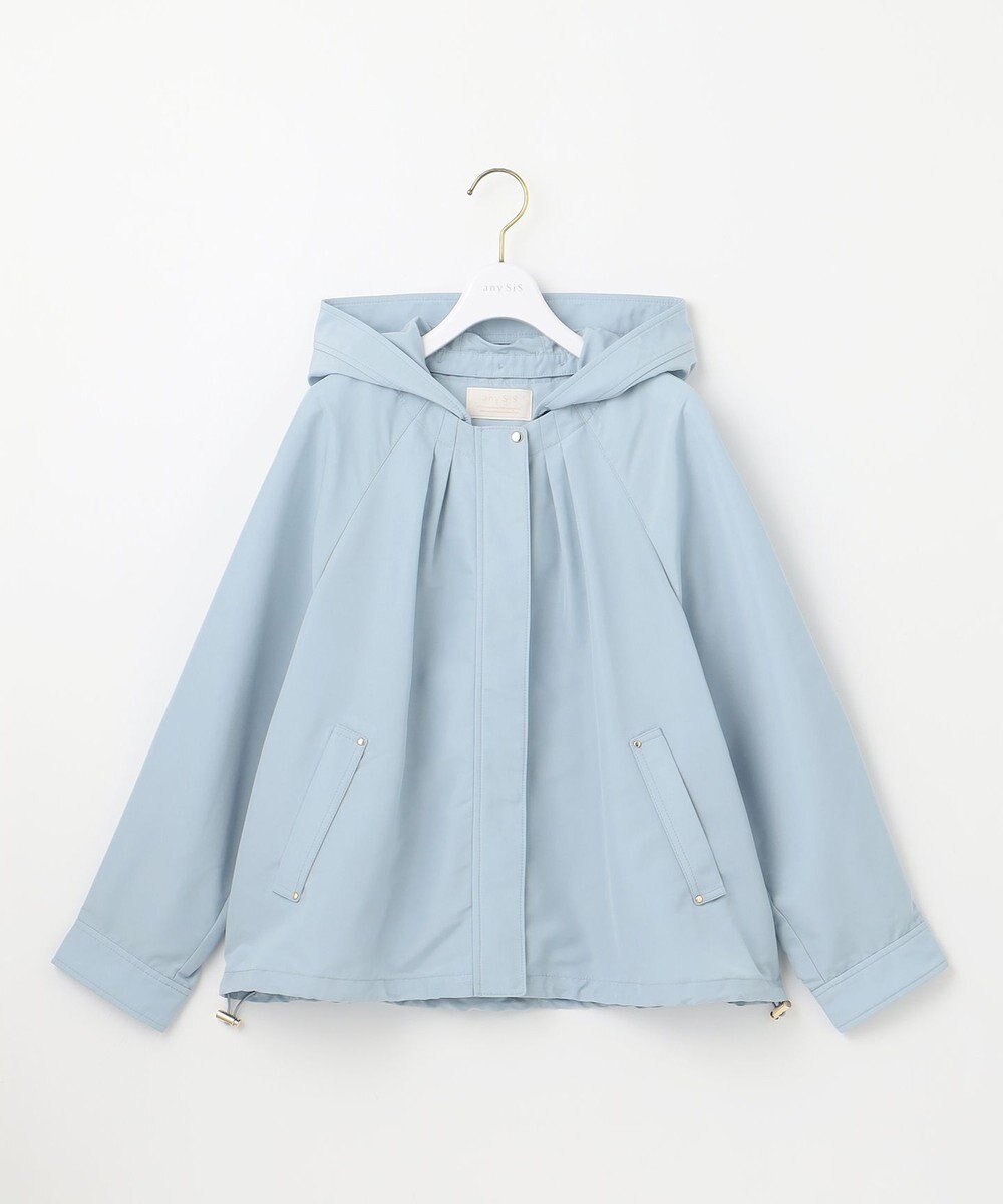 ANY SIS 【撥水・UVカット・花粉ガード】2WAYラグランフーディ ブルゾン 