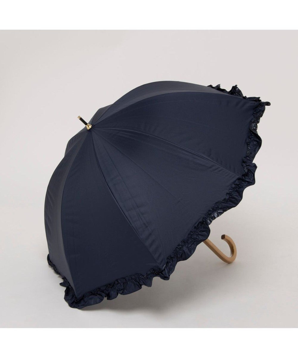 UNBILLION カシュネ cachenez / 【晴雨兼用】【日傘】 UV カット率99％以上 PUビッグフリルショートパラソル 