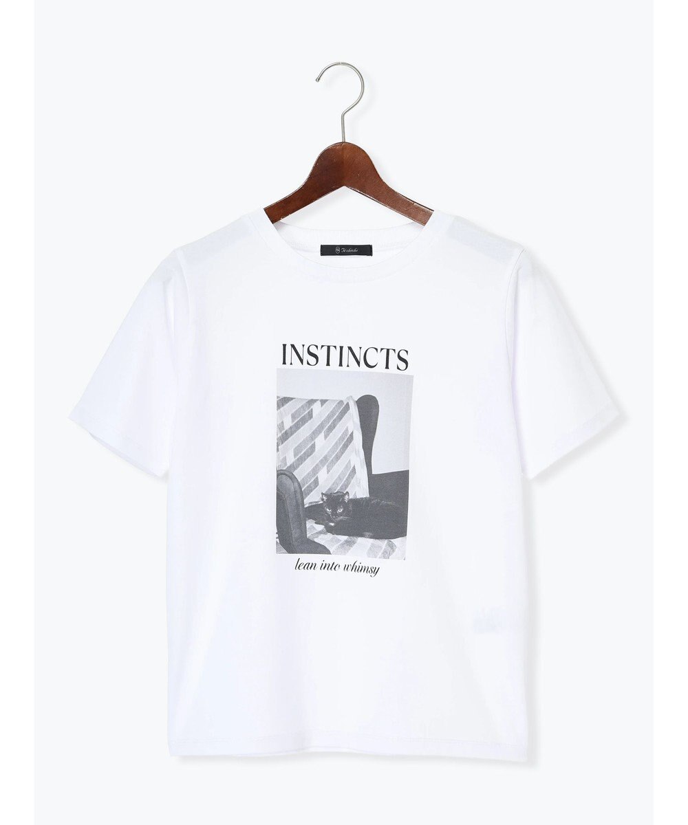 Te chichi アソートネコフォトスタンダードTシャツ 