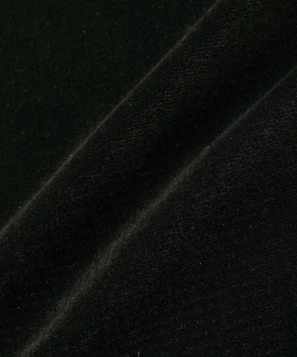 earth music&ecology シアーベロアドレープネックプルオーバー 