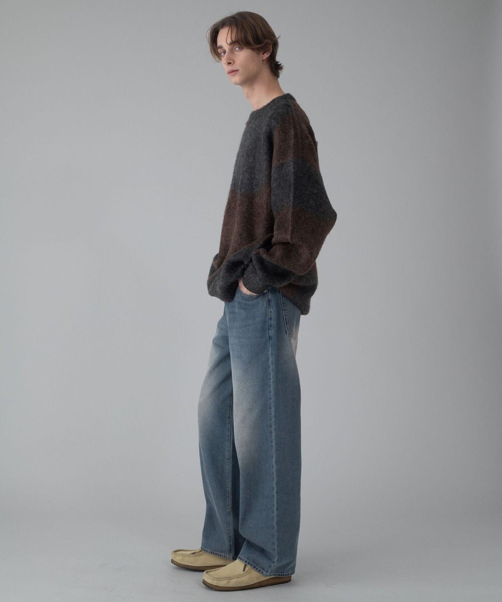 WEGO 【ユニセックス着用ITEM/MLサイズ展開】ファジーパターンプルオーバー 