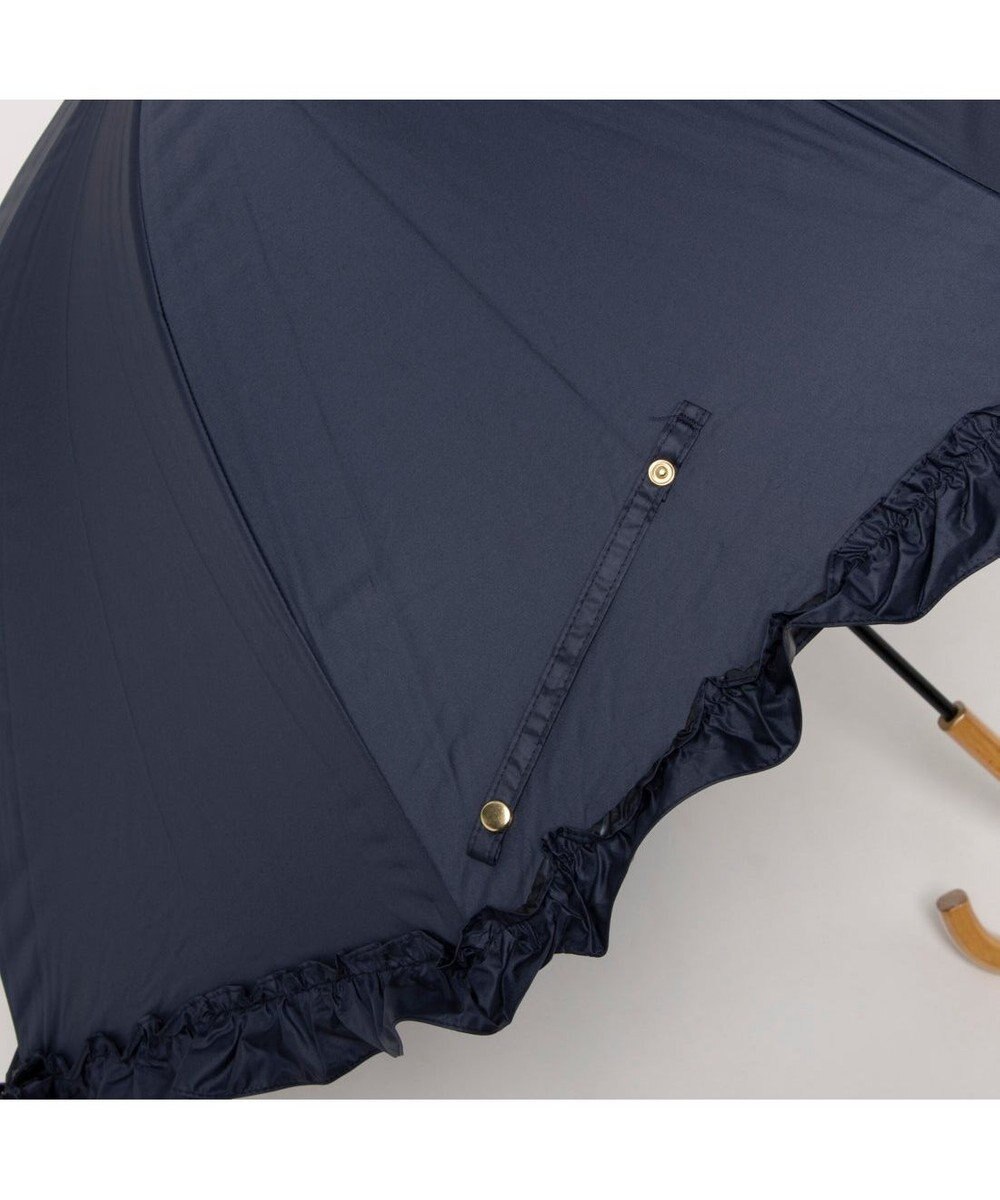 UNBILLION カシュネ cachenez / 【晴雨兼用】【日傘】 UV カット率99％以上 PUビッグフリルショートパラソル 