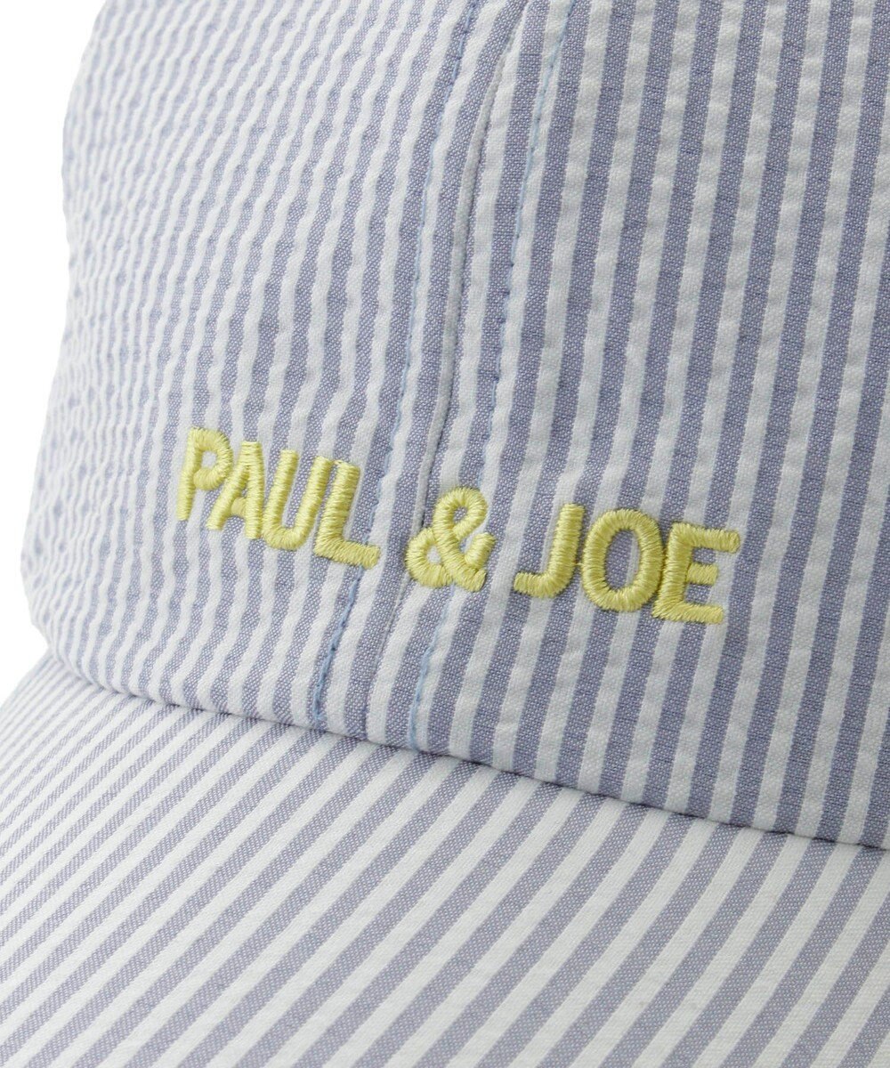 MOONBAT PAUL&JOE ACCESSOIRES(ポール&ジョー）ロゴ入り 深キャップ 帽子 ネコチャーム付 UVカット 