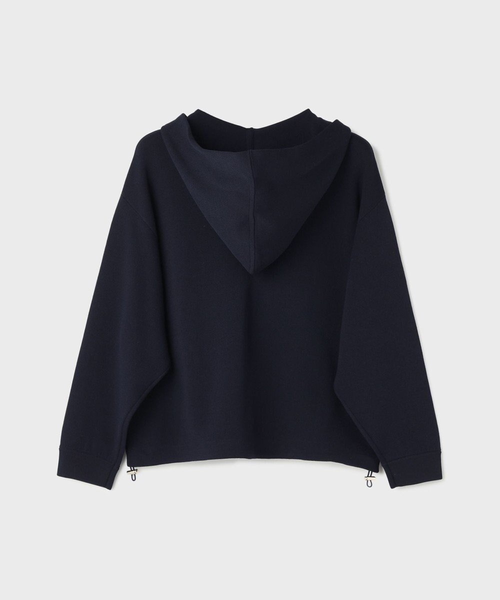 GRACE CONTINENTAL ニットフーディブルゾン 