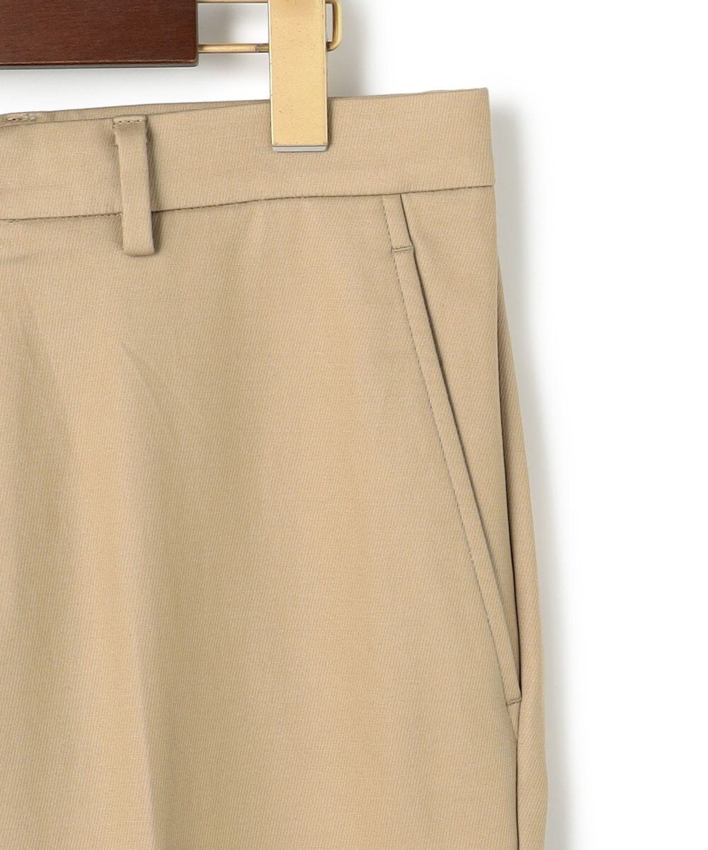 J.PRESS MEN 洗練されたシルエットと機能美【ストレッチ】トリコチン ステムテーパードパンツ 