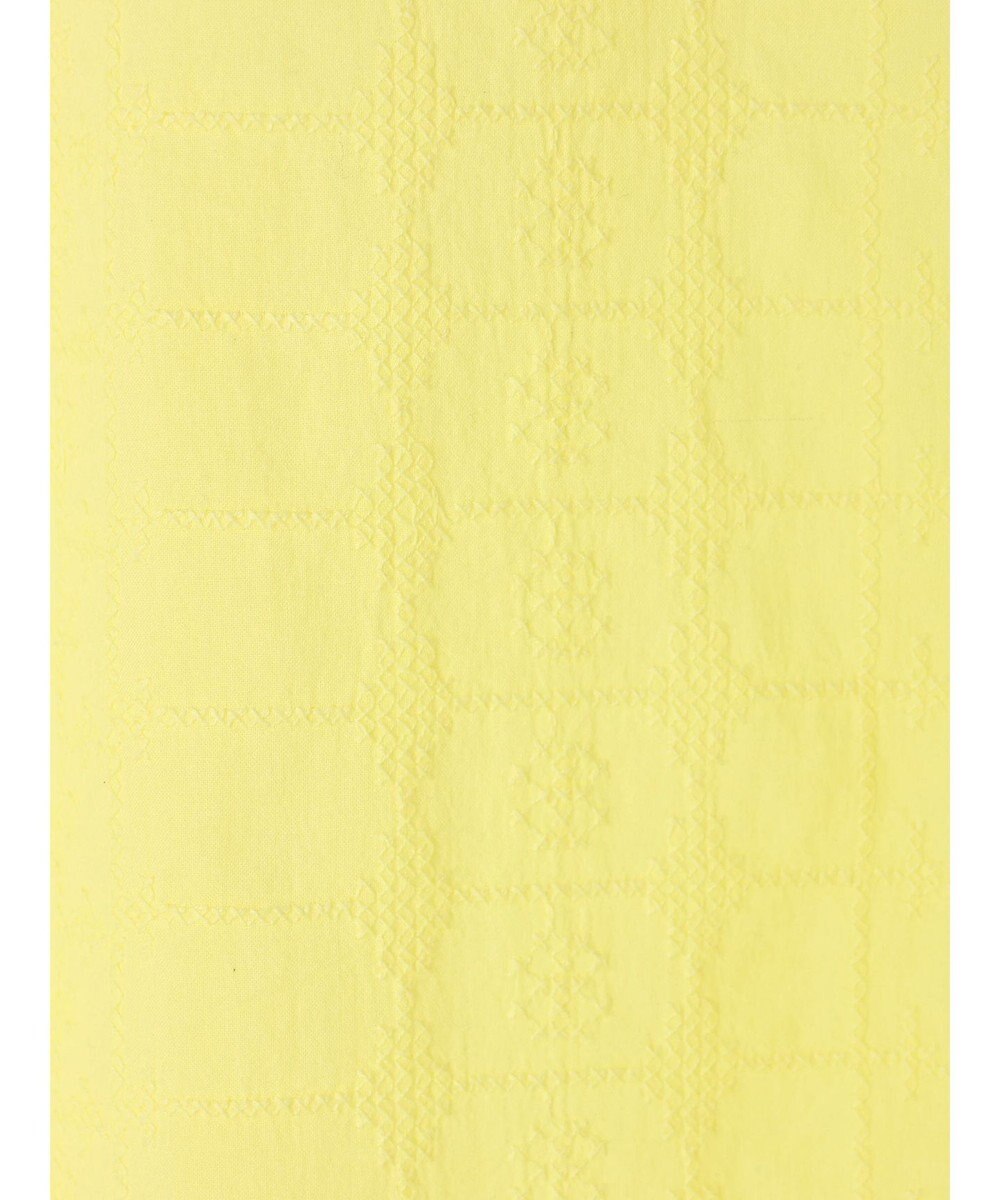 Green Parks Ｉ　ＳＥＴ２点　刺繍７分袖ブラウス＋タンクトップ 