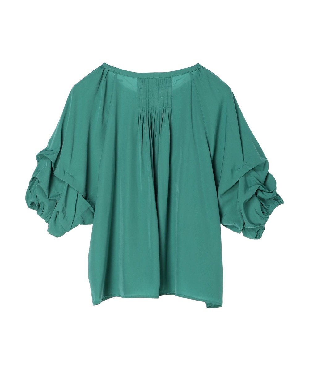 CRAFT STANDARD BOUTIQUE ピンタックホイップスリーブブラウス 