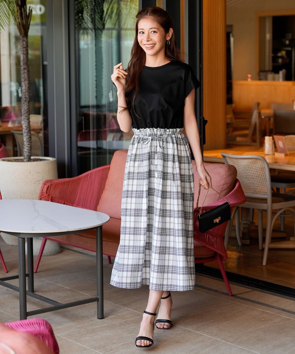 ANY SIS ファブリックドッキング ワンピース 