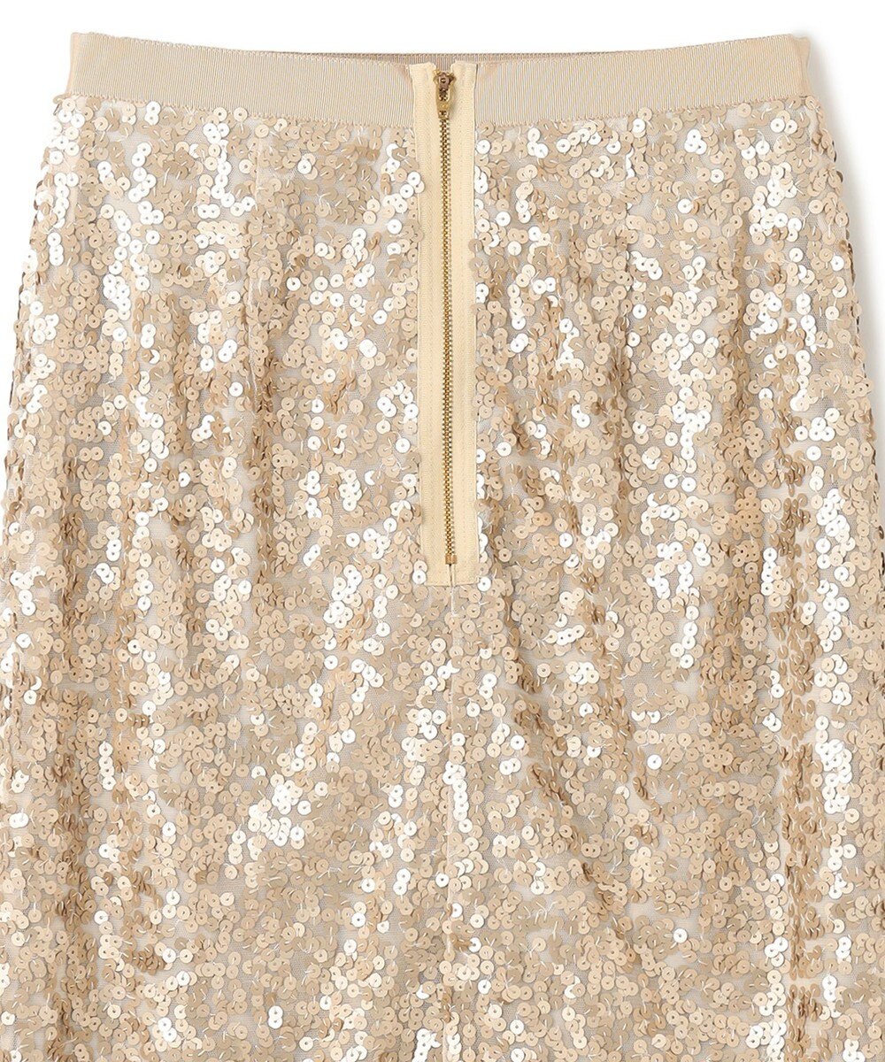 BEIGE， LA VERRERIE / スパンコールスカート 