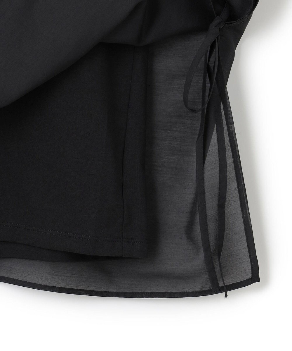 UNFILO 【洗える】シアーレイヤード Tシャツ 