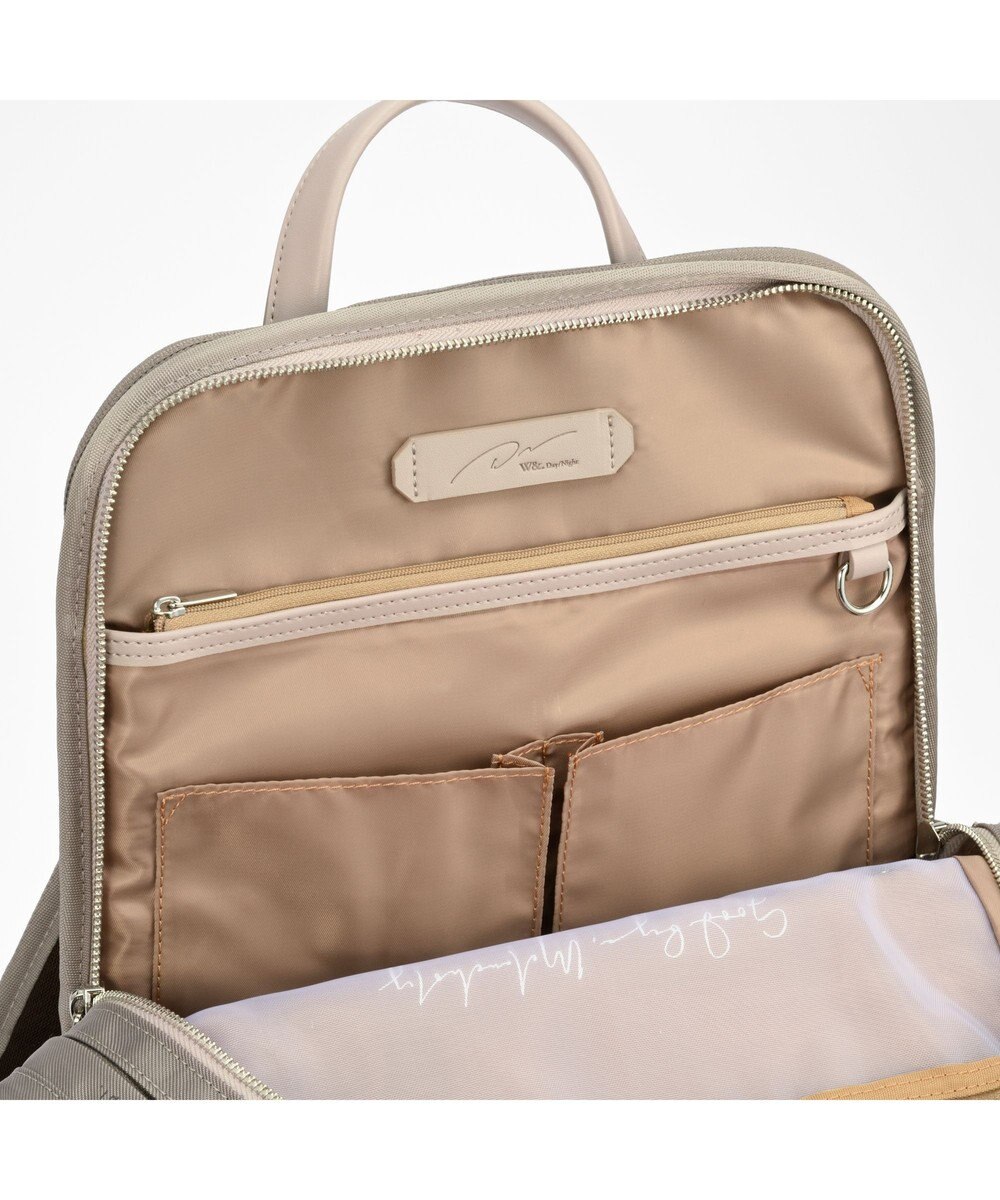 ACE BAGS & LUGGAGE W&.Day/Night リッカ2 スクエアリュック A4サイズ 14.0インチPC収納 19152 ダブルアンドデイナイト 