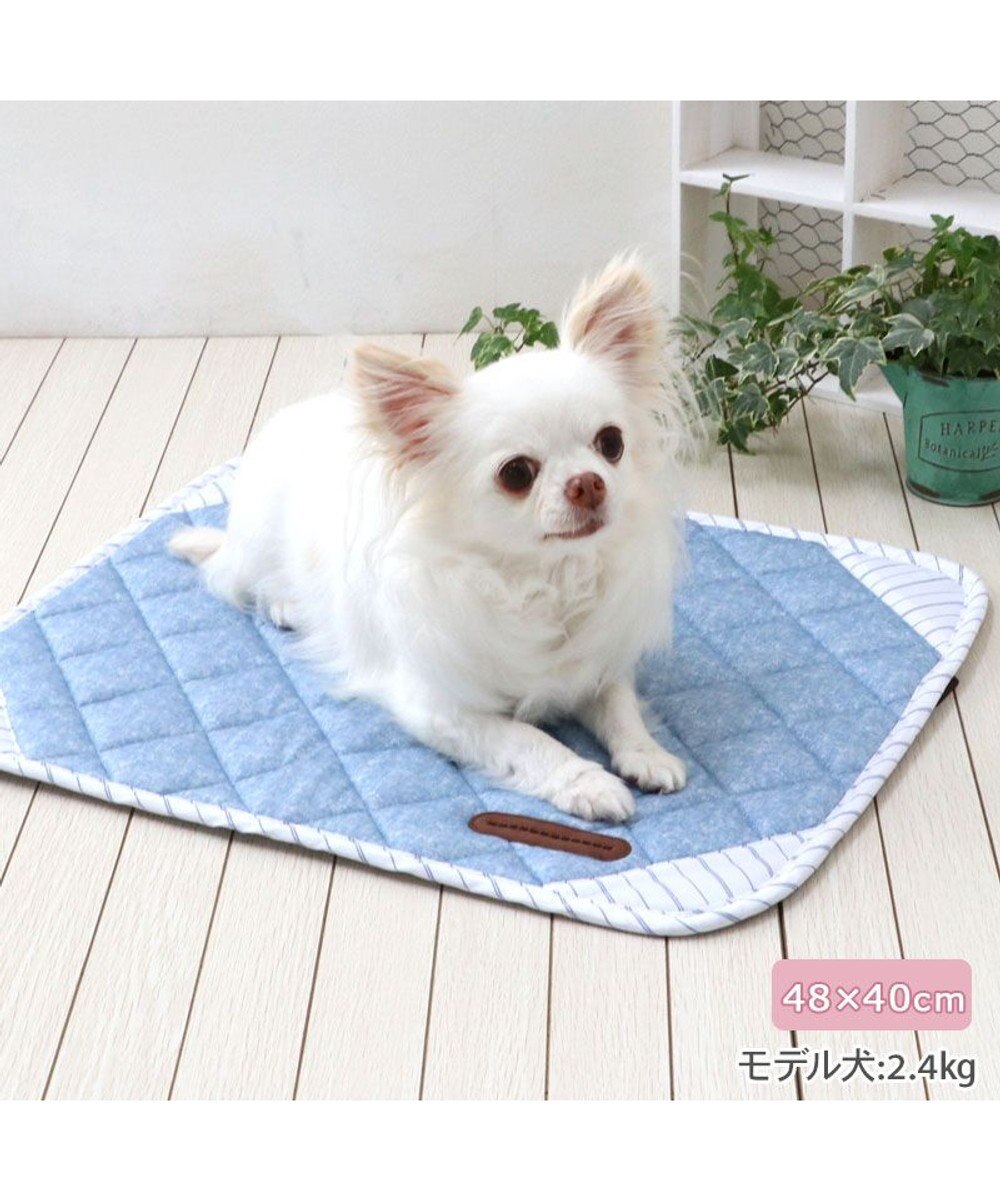 PET PARADISE ペットパラダイス クールマット 《シャンブレー風》 Ｓ 