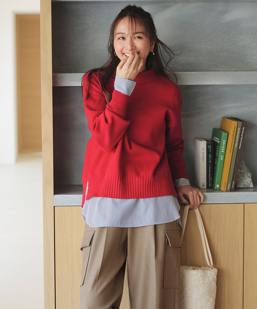 ANY 【5色展開】ハイネックデイリーニット 