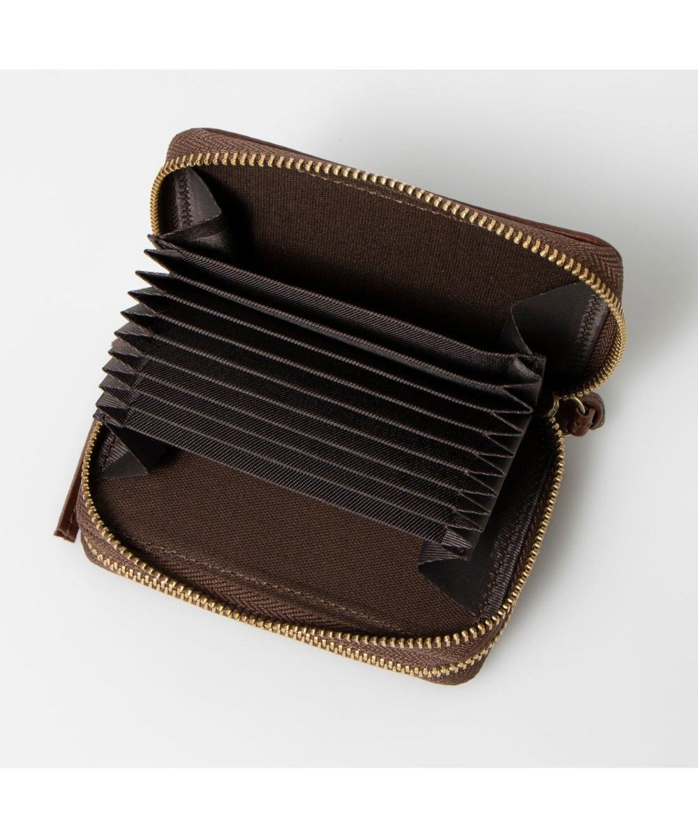 UNBILLION ペルケ perche / イタリアンレザー・ジャバラカードキーケース 