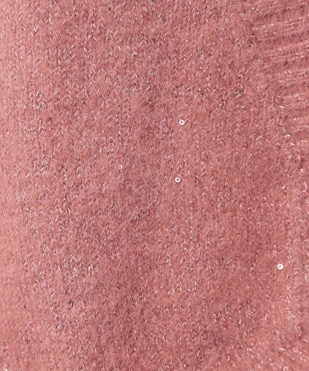 earth music&ecology ＳＥＴ２点スパンコールニットボレロ×タンク 