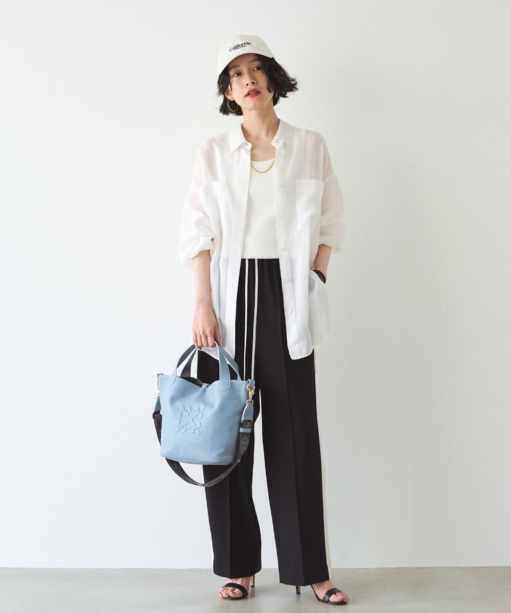 russet エンボスモノグラム2WAYミニトートバッグ(CE-1672-WEB) 