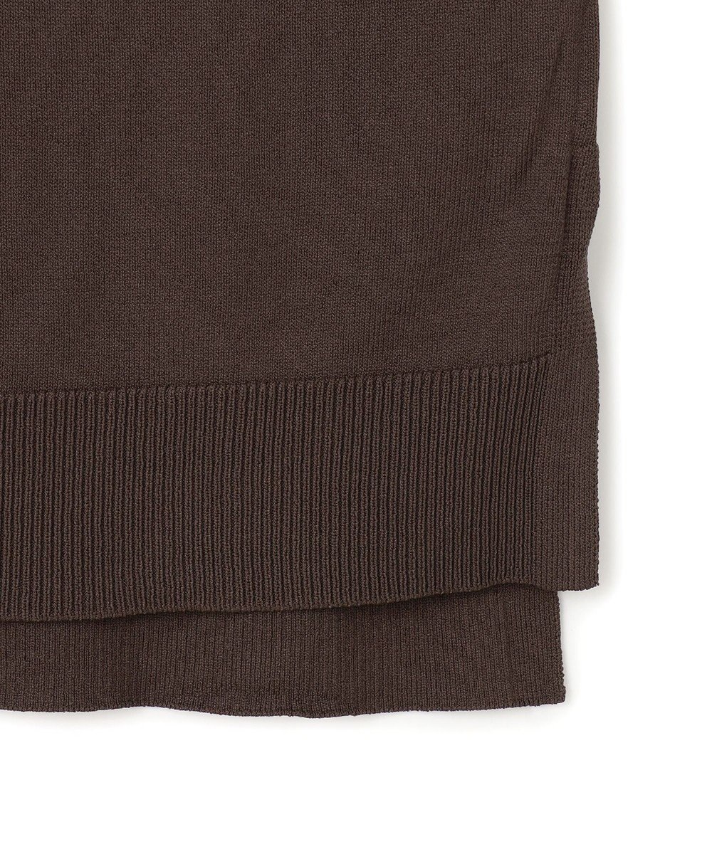 UNFILO スゴ機能美 ロゴフレンチスリーブ ニット 