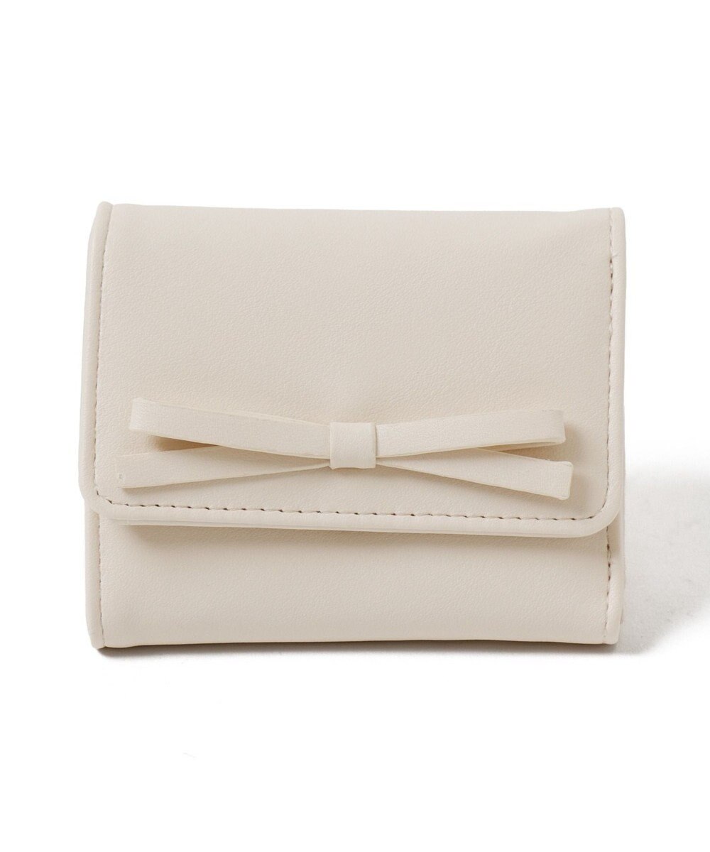 WEGO リボンフラップミニウォレット 