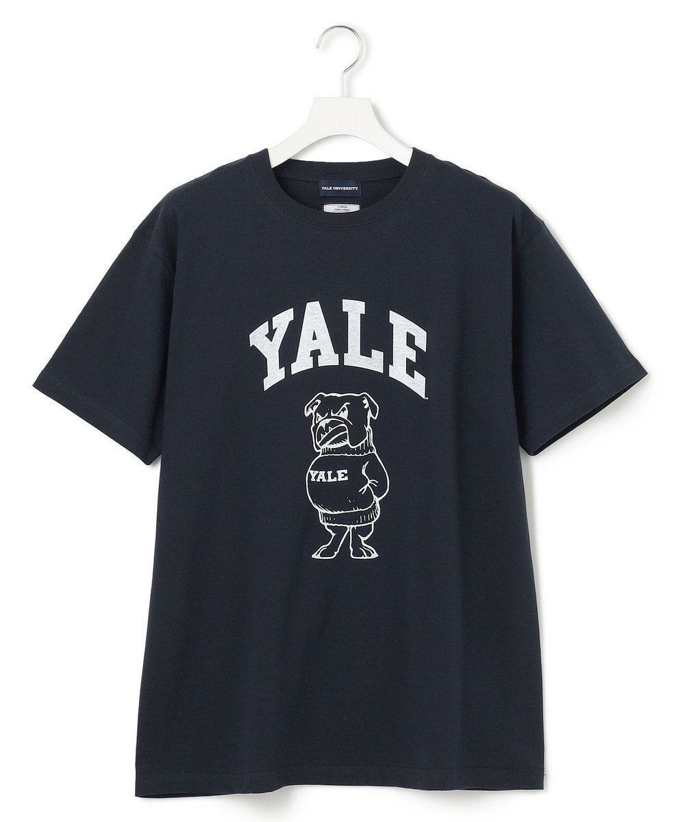 J.PRESS YORK STREET 【UNISEX】YALEアーチロゴTシャツ 