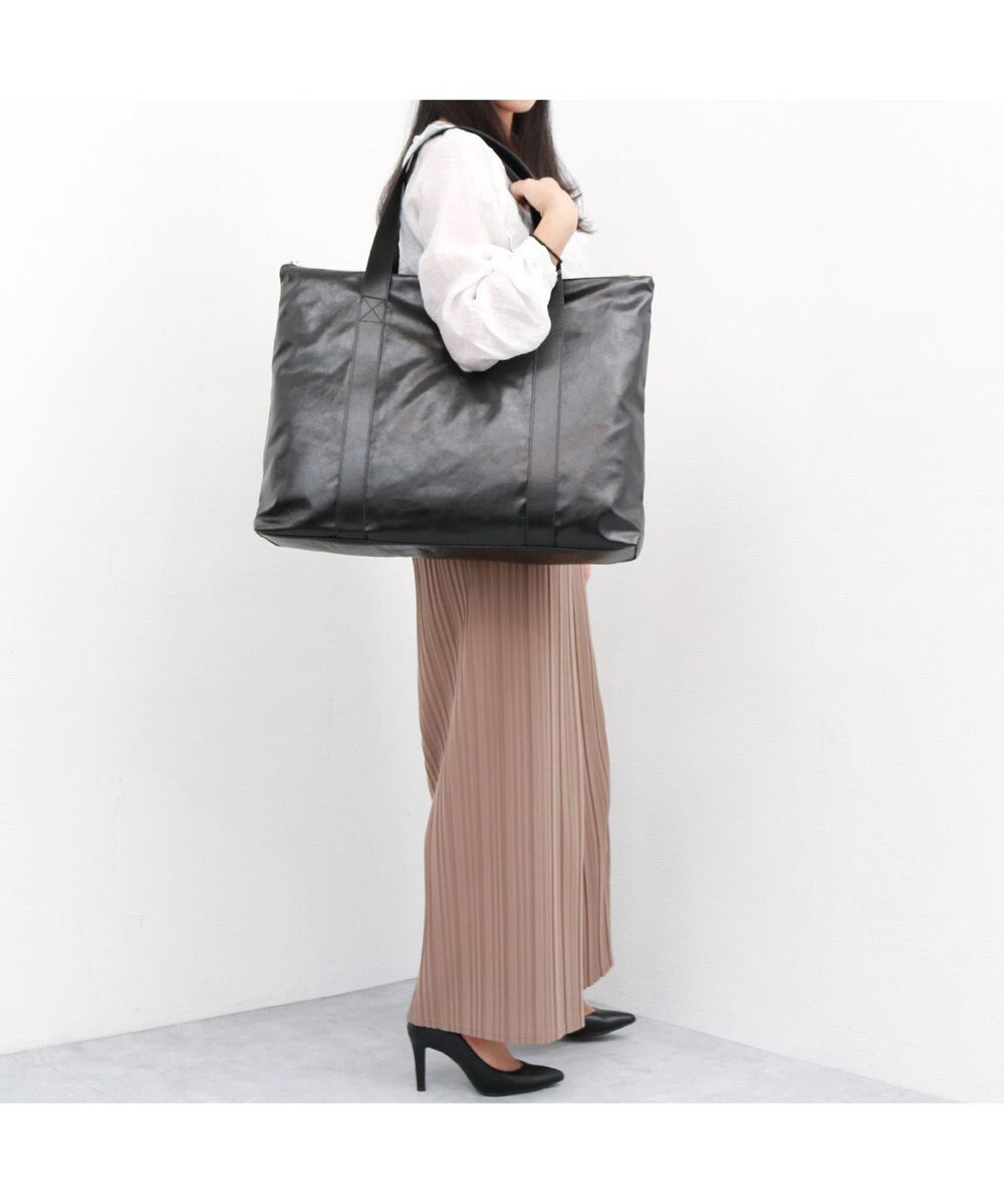 UNBILLION カシュカシュ cachecache / 綿コーティングビッグバッグ 