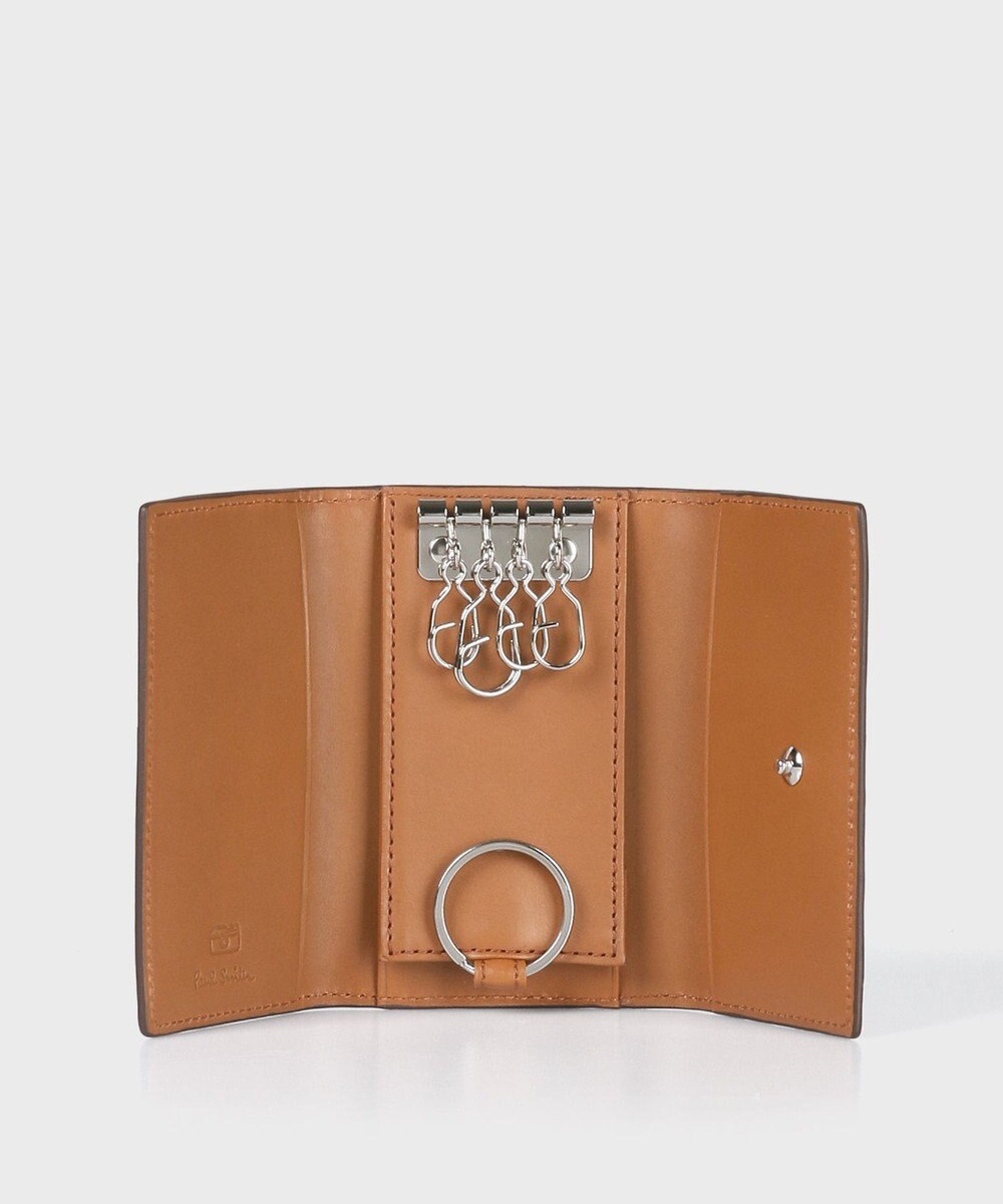 Paul Smith ベジタンストライプトリム キーケース 