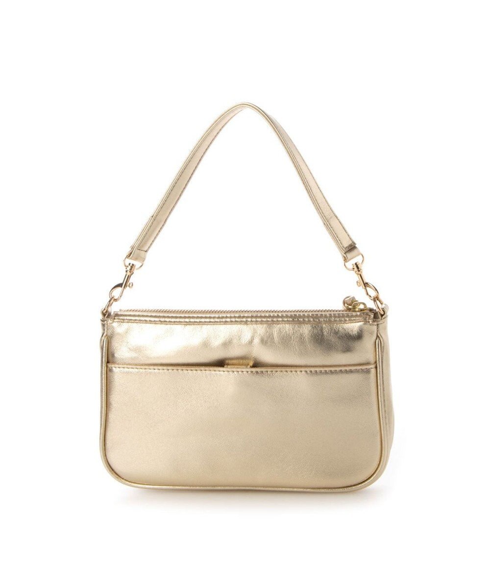 UNBILLION ペルケ perche / シーププリーツパール付き2wayショルダー 