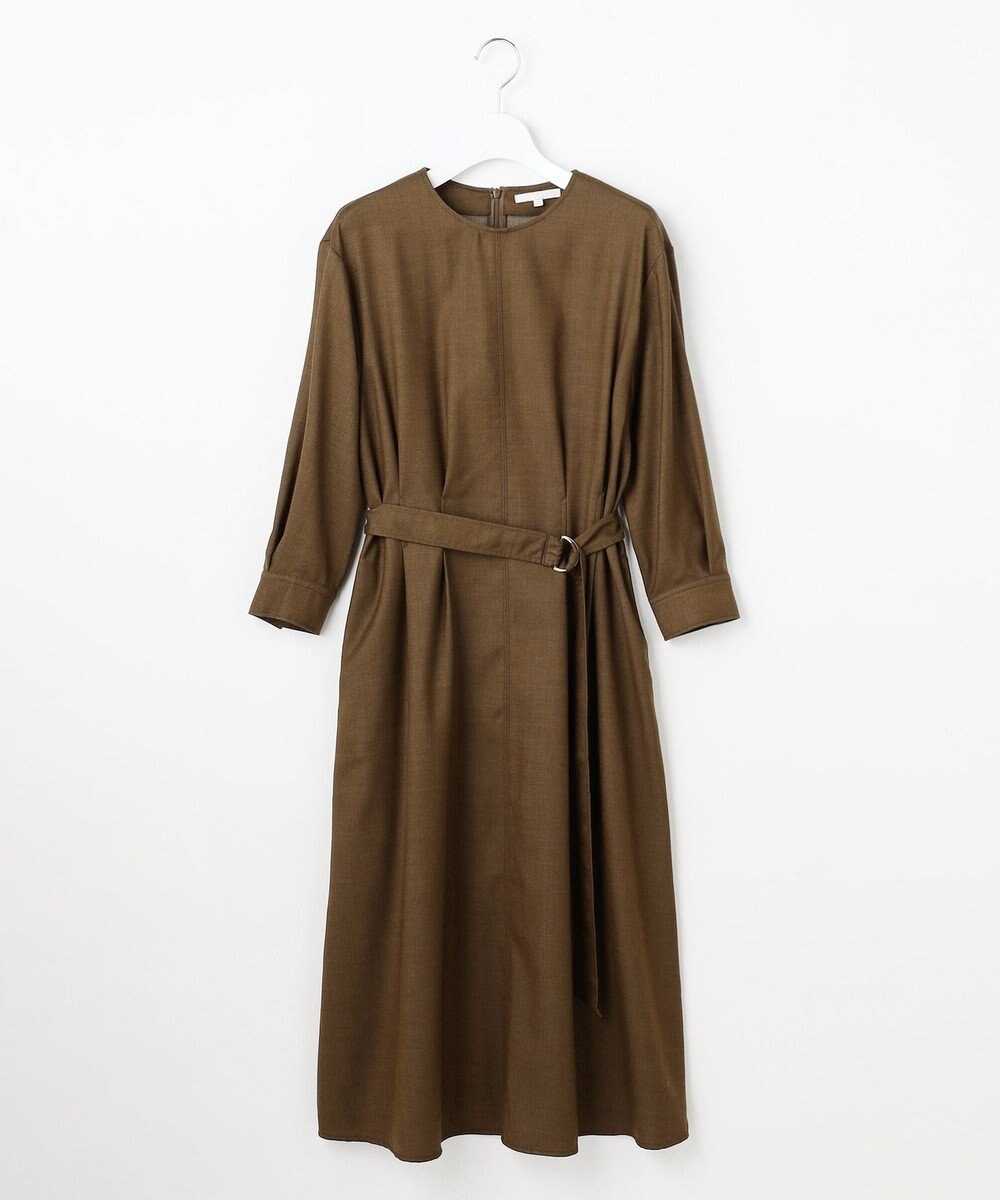 自由区 デニムライクツイル ワンピース 