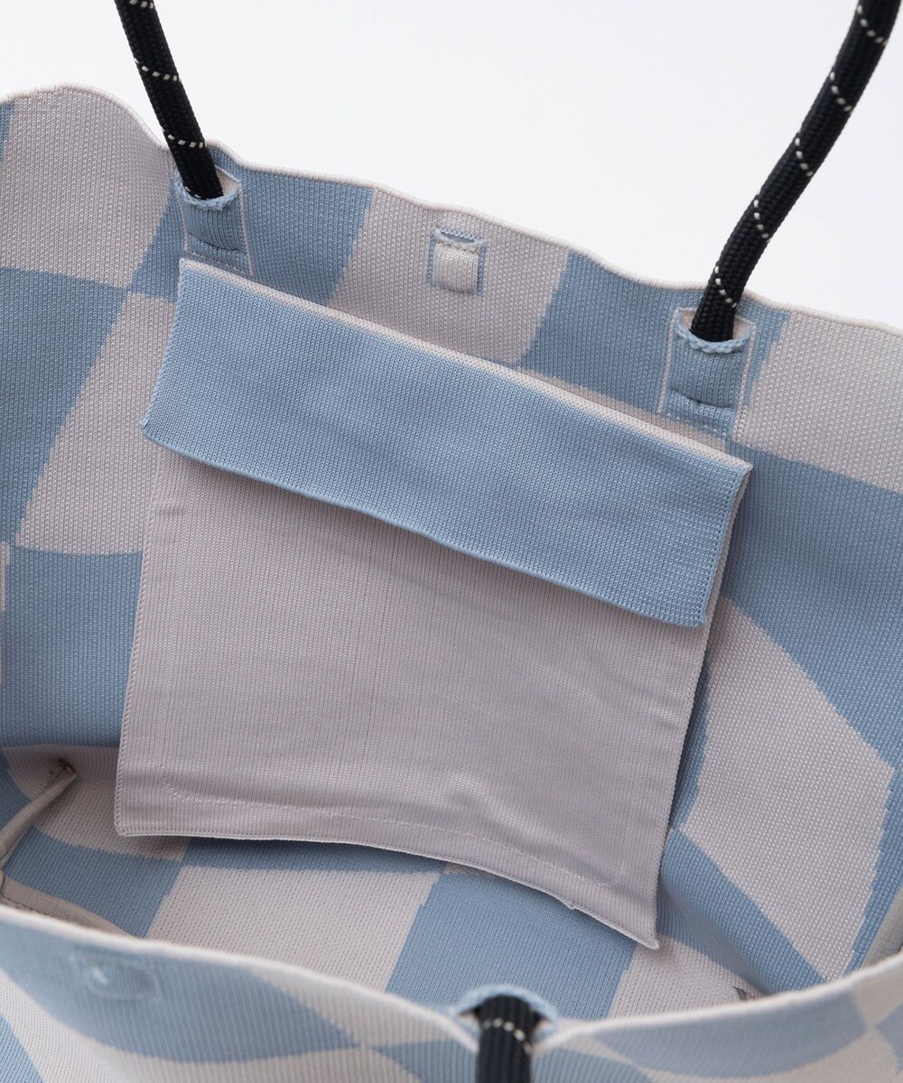 TRICOTE 【軽くて丈夫】FLOW ブロックチェック バッグ 