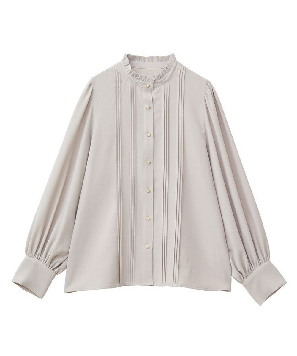 Green Parks ・ＥＬＥＮＣＡＲＥ　ＤＵＥ　ピンタックブラウス 