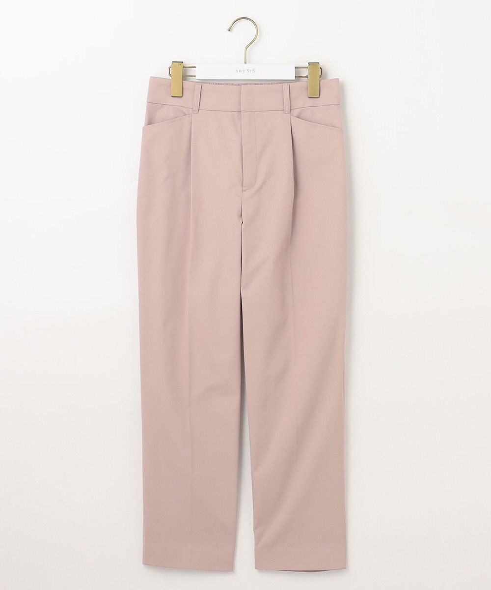 ANY SIS 【接触冷感・UVカット・撥水】クールタッチテーパード パンツ 
