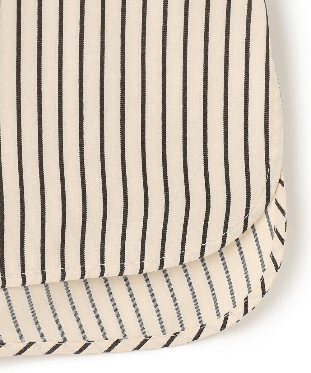 J.PRESS YORK STREET 【WOMEN】コットンタイプライター バックドレープブラウス 