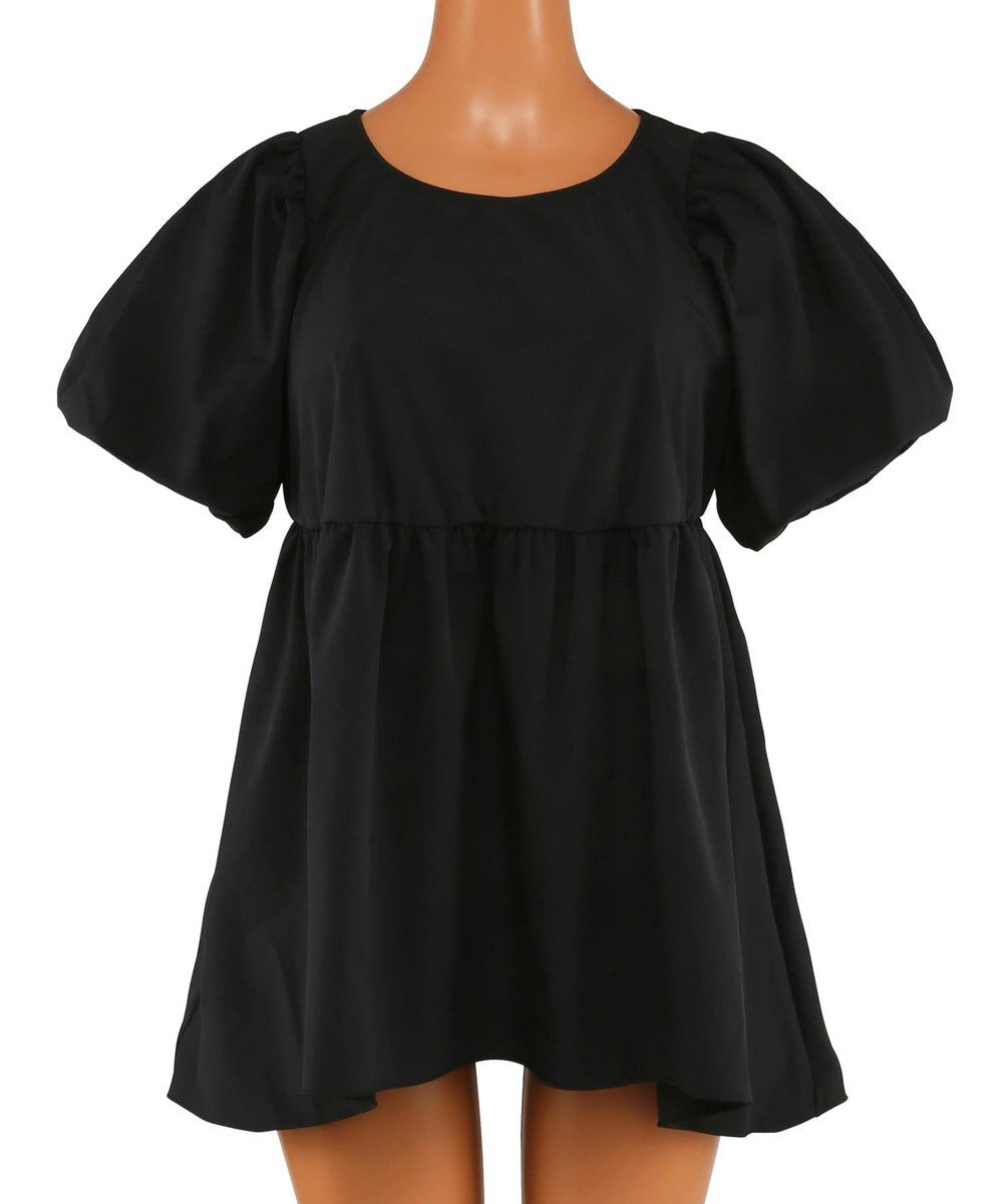 San-ai Resort（三愛水着楽園） 【UPF50＋】　パフスリーブキュロット3点セット　9M・11L　【San-ai Resort（サンアイリゾート）】 