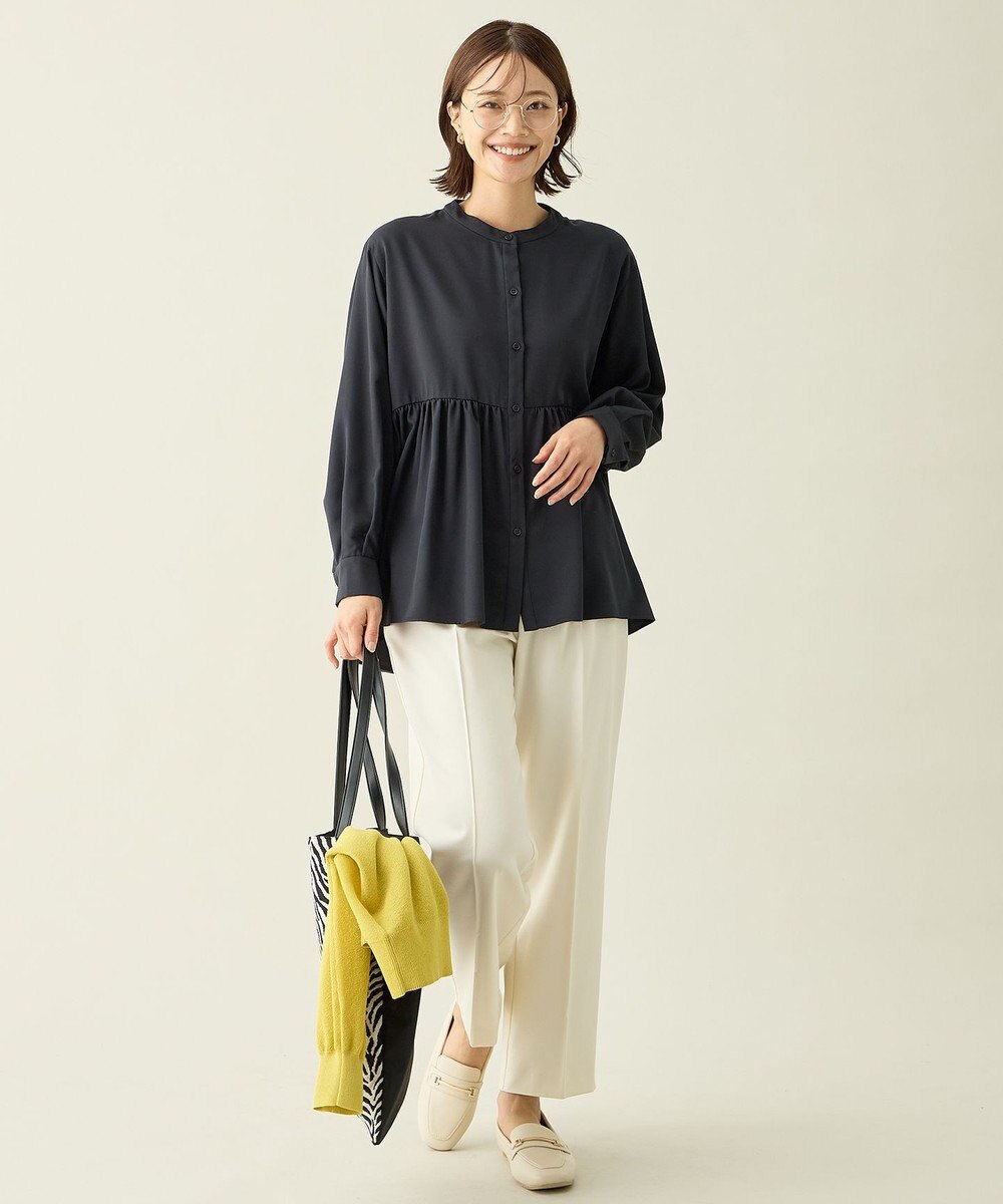 ANY エニィファンクションペプラムブラウス 