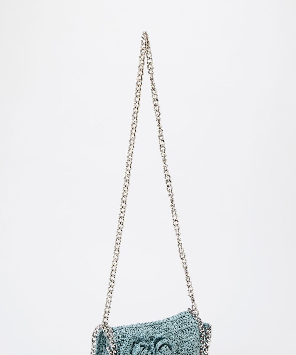 TOPKAPI 【TREASURE TOPKAPI】フラワーモチーフ チェーン ショルダーバッグ 