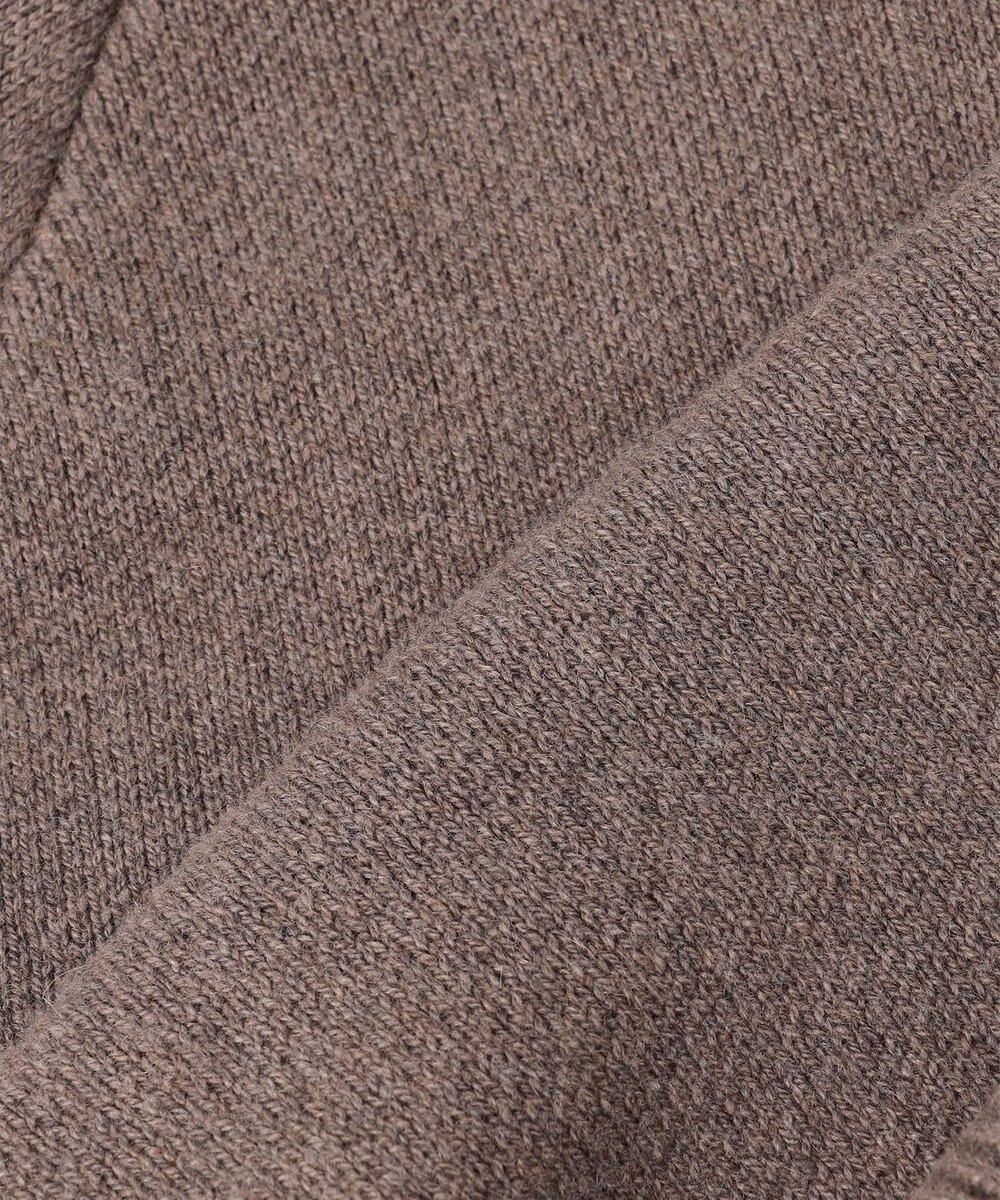 BEIGE， 【洗える】SEDONA / ウールカシミヤフーディーニット 